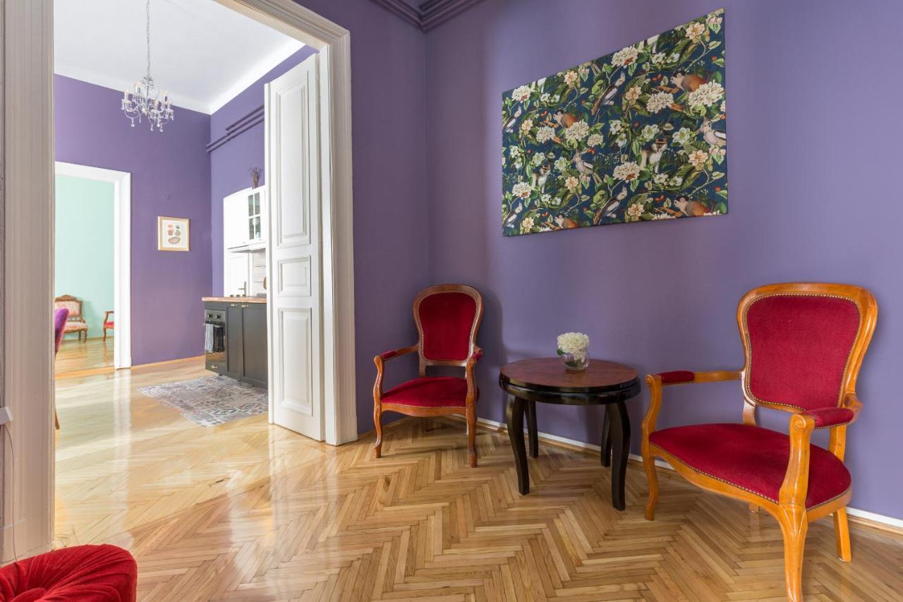 Eclectic Luxury & Spacious 2Br Ac Apt In Center Budapest Luaran gambar